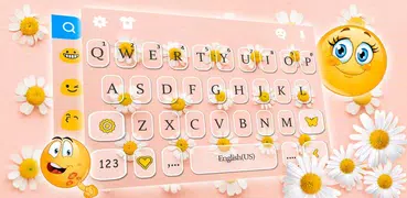 Neues Lovely Daisy Tastatur th