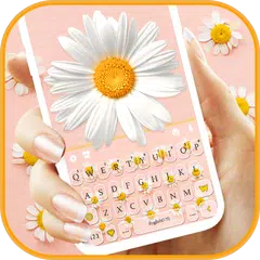 Lovely Daisy Tema de teclado