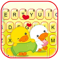 Lovely Duck Couple Theme APK download