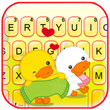 الكيبورد Lovely Duck Couple أيقونة