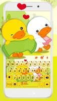 Lovely Duck Couple Plakat