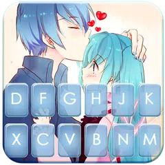 Love Forehead Kiss のテーマキーボード