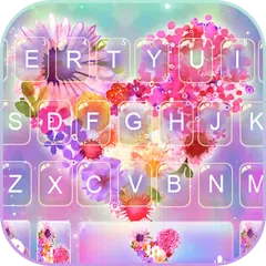 最新版、クールな Lovely Flower Heart の