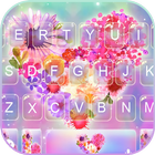 Tema Keyboard Lovely Flower He ícone