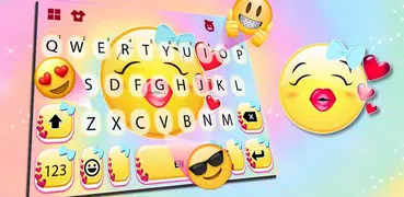 Lovely Kiss Emoji Keyboard The