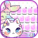 Lovely Mermaid Cats Keyboard T APK