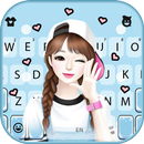 Lovely Sweet Girl Tastaturhint APK