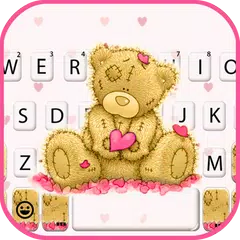 Lovely Ragged Bear Tastatur-Th APK Herunterladen