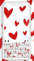 Lovely Red Hearts poster