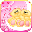Tema Keyboard Lovely Teddy Ros