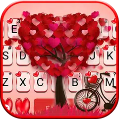 Lovely 3D Heart Theme APK download