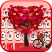 Lovely 3D Heart Teclado