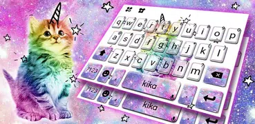 Tema de teclado Colorful Cat