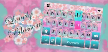 Tema Keyboard Lovelyblossoms