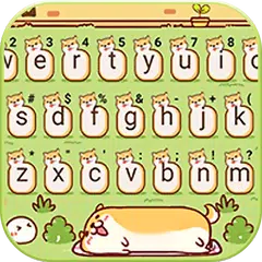 クールな Lovely Puppy のテーマキーボード アプリダウンロード