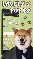 Clavier Lovely Puppy Affiche