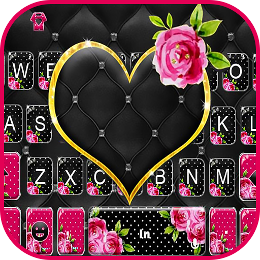 Lux Gold Black Heart Tema de t