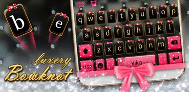 Luxury Bowknot Tema de teclado