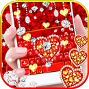 Tema Keyboard Luxury Diamond H APK