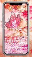 Luxury Floral Butterfly poster