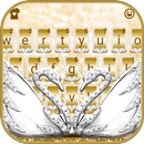Luxury Swan Keyboard Theme APK