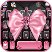 Luxury Pink Bow कीबोर्ड थीम