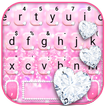Luxury Pink Diamonds Tastatur-