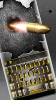 ثيم لوحة المفاتيح Manly Bullet الملصق