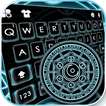 Фон клавиатуры Magic Neon Symb