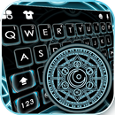 Fond de clavier Magic Neon Sym APK