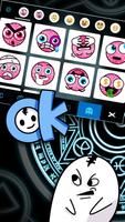 Фон клавиатуры Magic Neon Symb скриншот 2