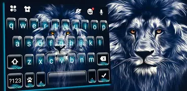 Tema Keyboard Majestic Lion