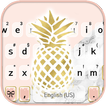 Fundo do Teclado Marble Gold P