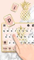 Fundo do Teclado Marble Gold P imagem de tela 1