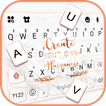 Fundo do Teclado Marble Happin