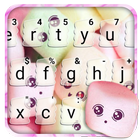 Teclado Marshmallow Candy ícone