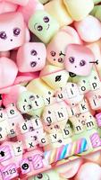Teclado Marshmallow Candy Cartaz