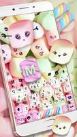 Teclado Marshmallow Candy imagem de tela 1