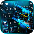 Masked Battle Ninja Keyboard Background
