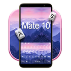 ثيم لوحة المفاتيح Mate10 Busin أيقونة