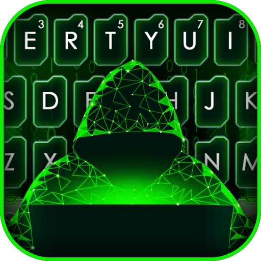 Matrix Hacker Keyboard Backgro