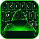 Matrix Hacker Fondo de teclado APK