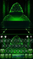 Фон клавиатуры Matrix Hacker скриншот 4