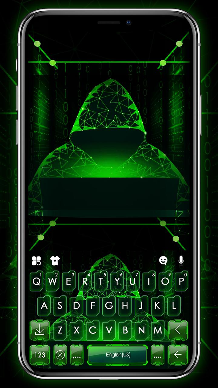 Fond de clavier Matrix Hacker APK pour Android Télécharger