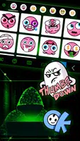 Фон клавиатуры Matrix Hacker скриншот 2