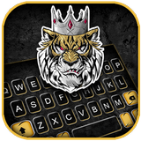 ikon Tema Keyboard Mean Tiger King