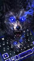 Mean Wild Wolf Poster