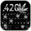 Fond de clavier Metal Weed 420