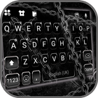 Fundo do Teclado Metal Chains Black ícone