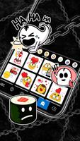 Fundo do Teclado Metal Chains Black imagem de tela 3